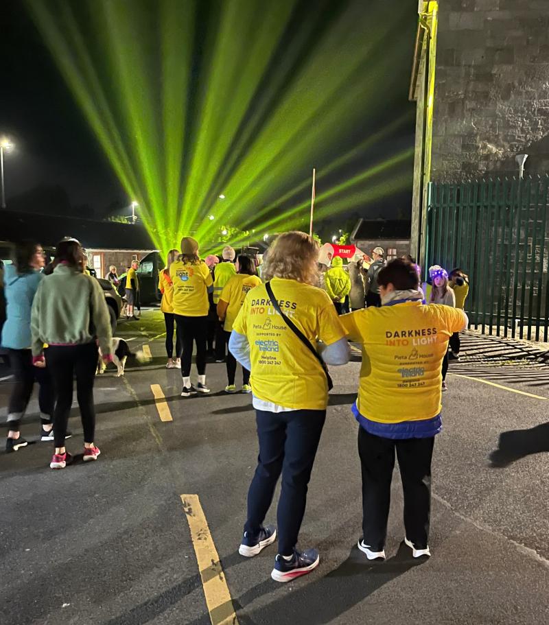 Kilkenny rises early to walk from Darkness Into Light