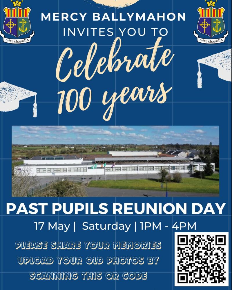 Centenary celebrations: Longford secondary school hosting special reunion day on Saturday 