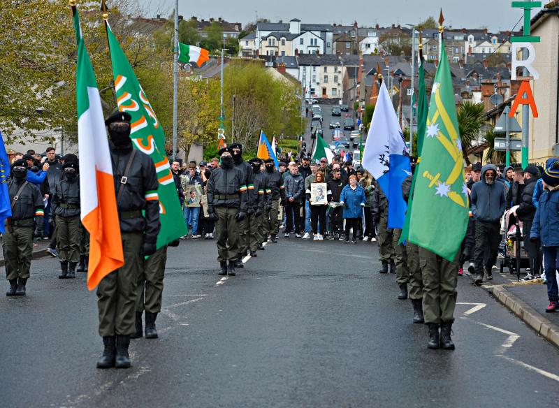 Man arrested in connection with Derry dissident republican Easter commemoration