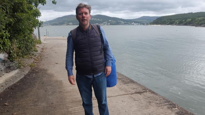 Walk in memory of journalist Brian Hutton raises funds for Lough Swilly RNLI