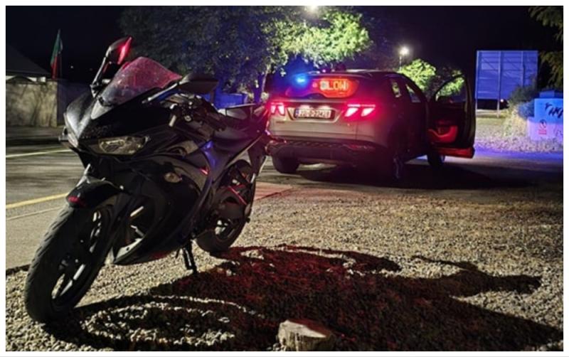 Drug-driving learner biker clocked at over 180km/h during late-night garda chase