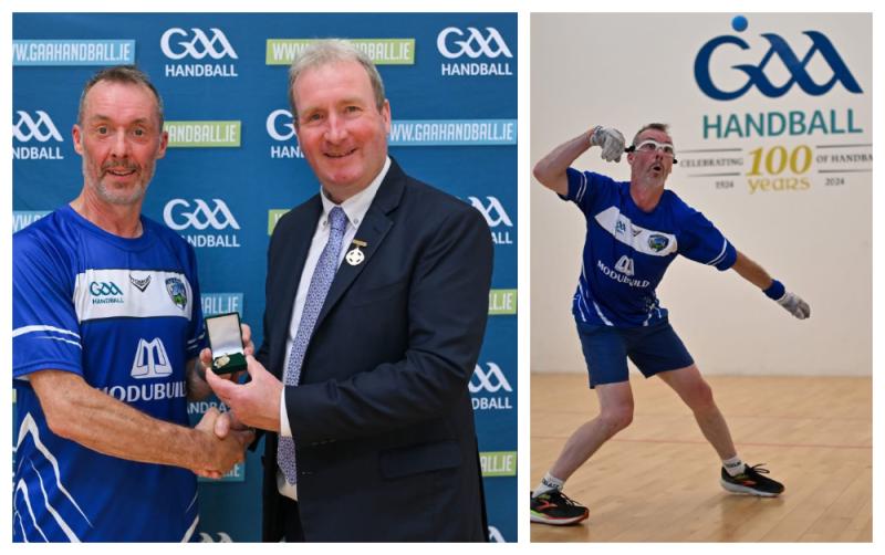 Laois GAA handball star claims All-Ireland crown in style