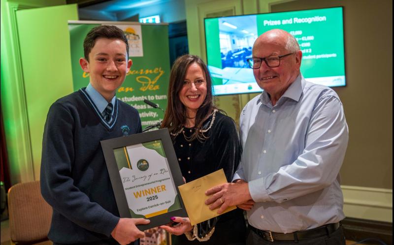 Teenager's hurley repair business wins top award in new Carrick-on-Suir enterprise contest 