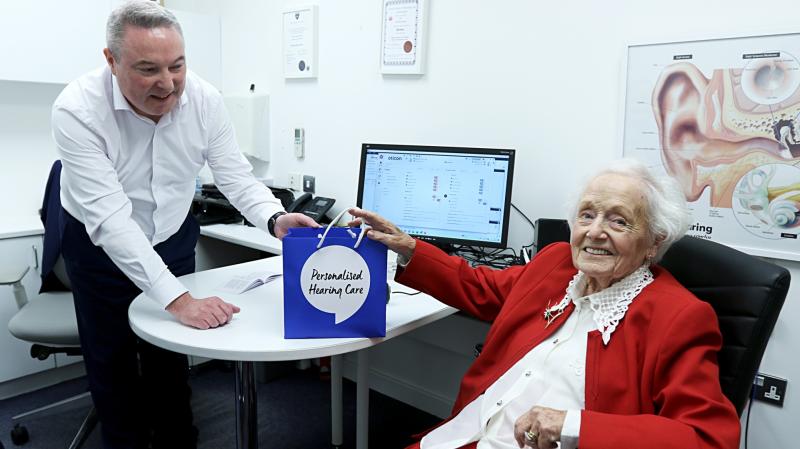 Dunlewey woman receives &lsquo;life-changing gift of hearing&rsquo; at 101