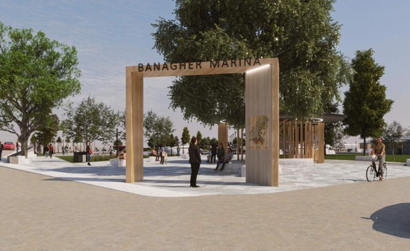 Banagher Marina proposed entrance