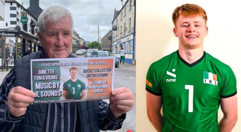 Laois singer appeals for support of Mountmellick international volleyball star