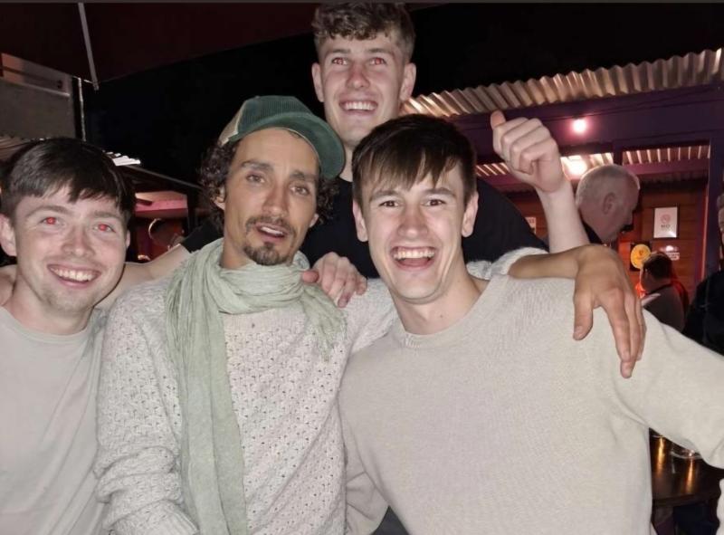 TV star enjoys Bank Holiday Weekend with night out in Kilkenny! 