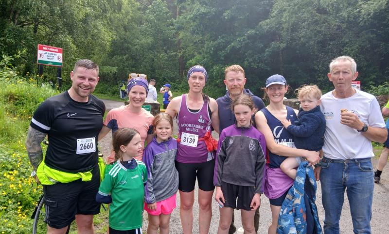 PICTURE: Mooreabbey Milers AC take to Cratloe Woods, Clare on busy weekend for the club