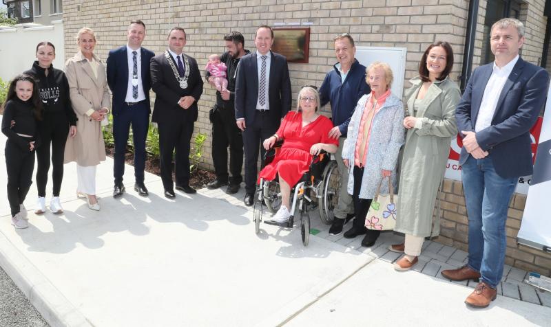Minister comes to Louth to open 11 new social homes in Muirhevnamór