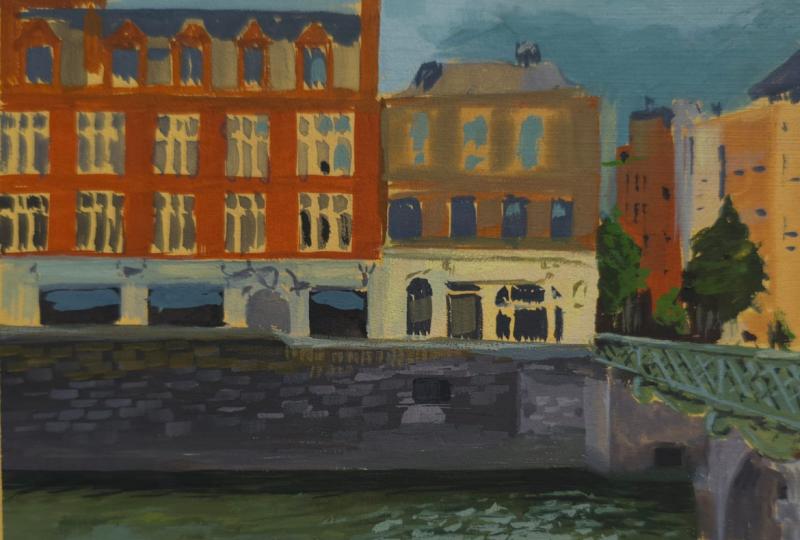Californian art students set to exhibit in Dundalk's Downtown Hub