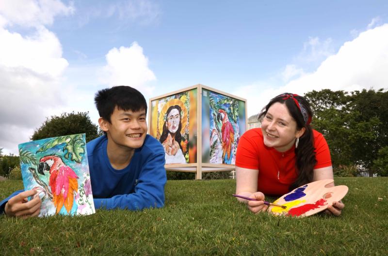 Young Limerick artists on exhibit as part of RTÉ This is Art! Island on Cruinniú na nÓg 2025