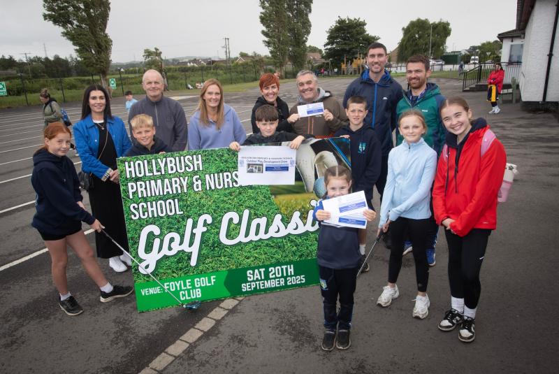 Derry school launch Golf Classic to raise funds for new outdoor play area