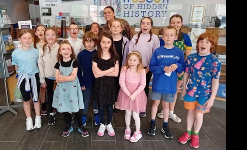 Cruinni&uacute; na n&Oacute;g workshop at Tipperary Museum of Hidden History was a  huge success