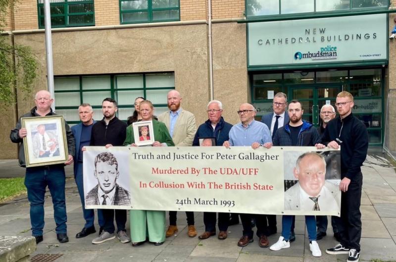 Family of Peter Gallagher welcome 'long-awaited report'