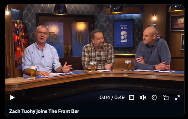 WATCH: Zach Tuohy asked Portlaoise, Geelong or Carlton