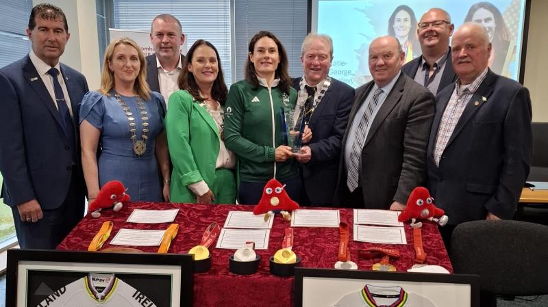 Donegal MD honours Irish Paralympic heroine Katie-George Dunlevy
