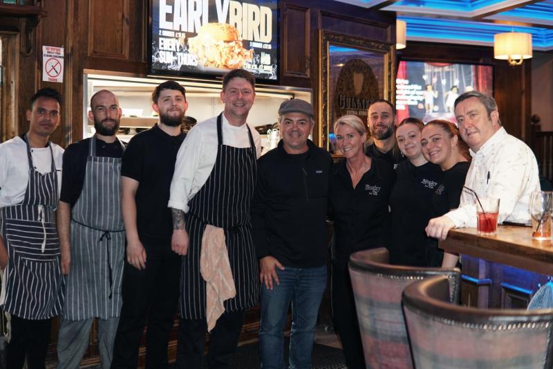 Comedy star Joe Lo Truglio pays surprise visit to popular Derry restaurant