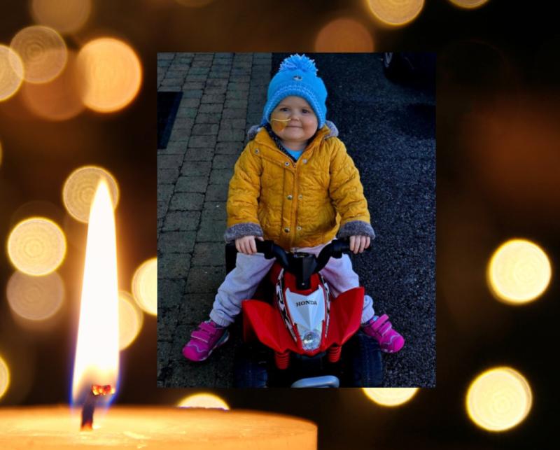 'Rest is peace little Saorise'- Irish family devastated as little girl sadly dies from illness