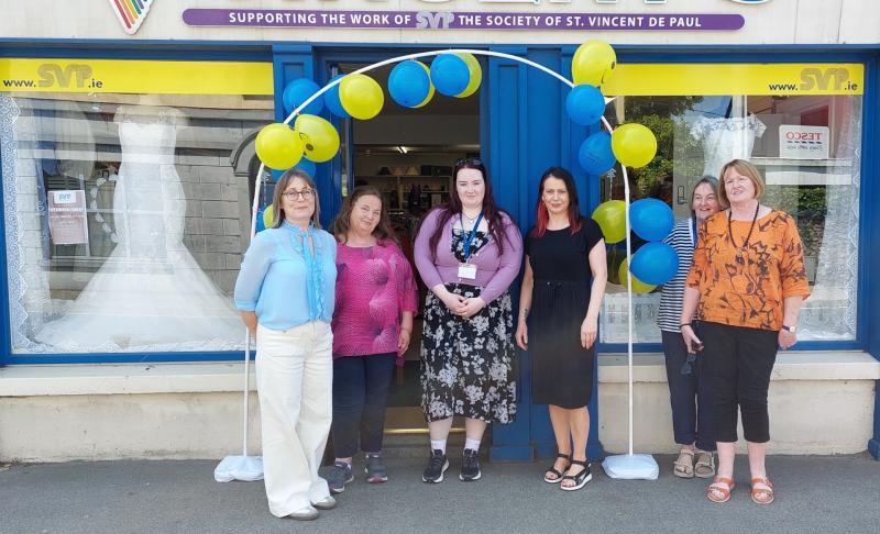 Laois charity shop opens new bridal and debs department