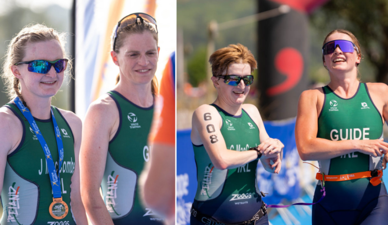 Top five finishes for County Derry twins in Europe Triathlon Para Championships