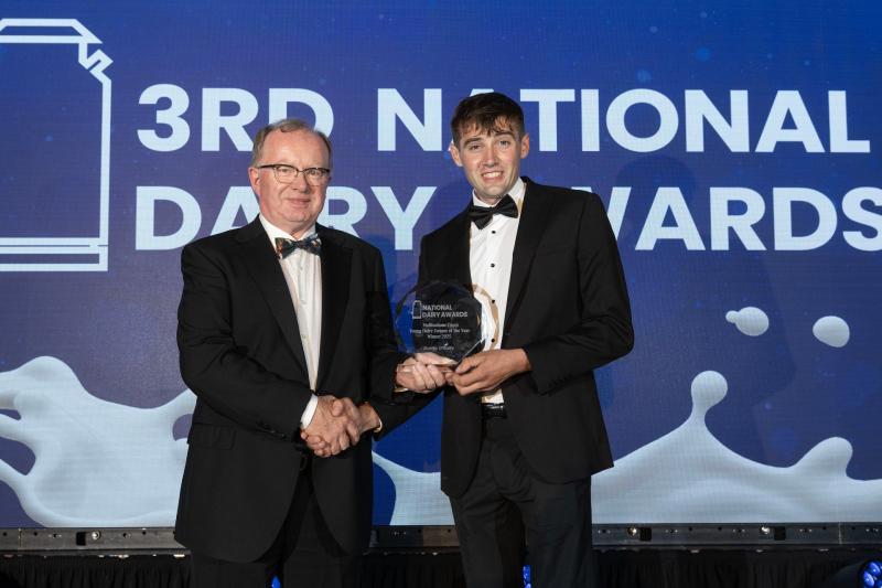 Young Carlow farmer wins prestigious award at National Dairy Awards