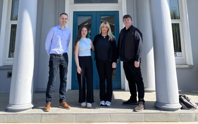 Two Offaly graduates successfully complete course in Limerick