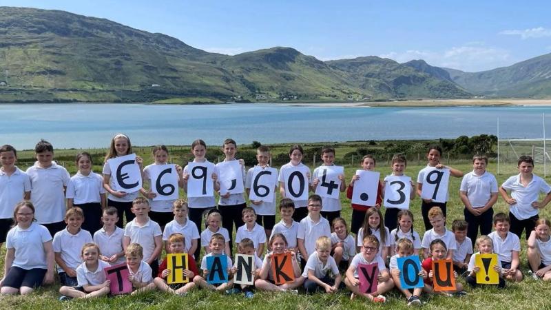 Pedal For the Point raises grand total of €69,604 for Donegal national school