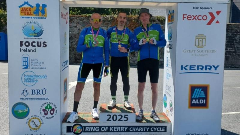 Ballybofey man cycles Ring of Kerry for Irish Kidney Association