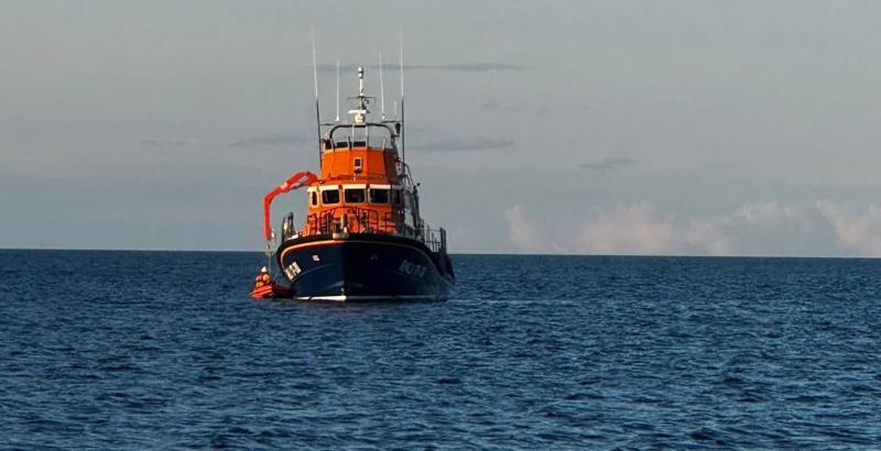 Two people rescued after getting into difficulty in a dinghy near Benone beach