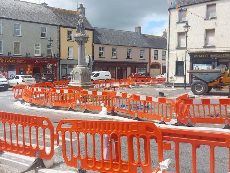 market square birr roadworks