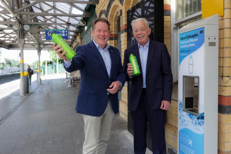 Limerick's Colbert Station receives free water refill station
