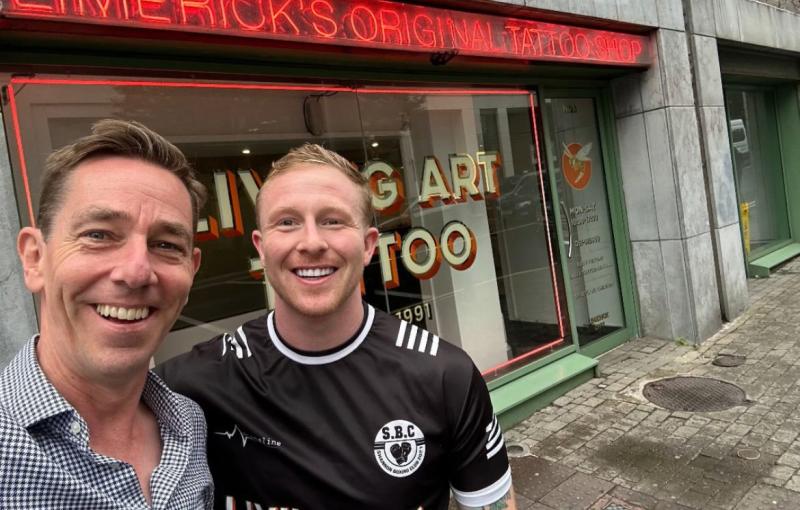 Radio presenter Ryan Tubridy takes to the streets of Limerick