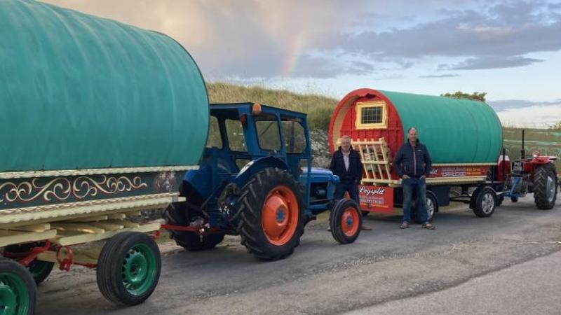 “We get a lot of attention when we are driving them” - Maghera men travelling the old time way