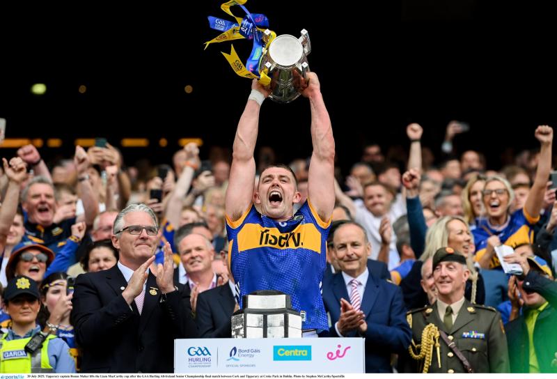 Tipp's All-Ireland hurling captain and Portlaoise garda congratulated in Laois