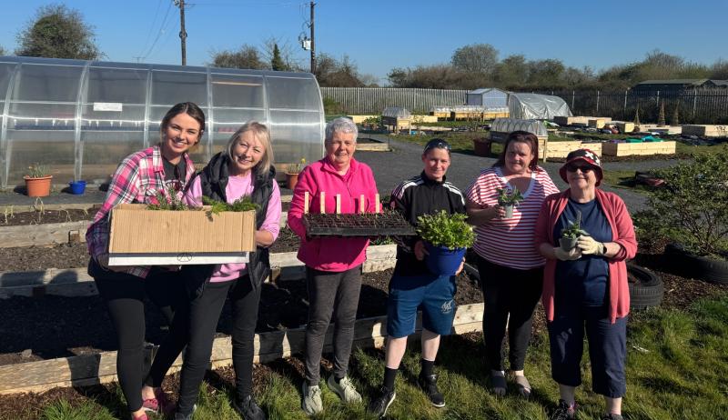 Two Laois communities growing food with Our Shared Plate