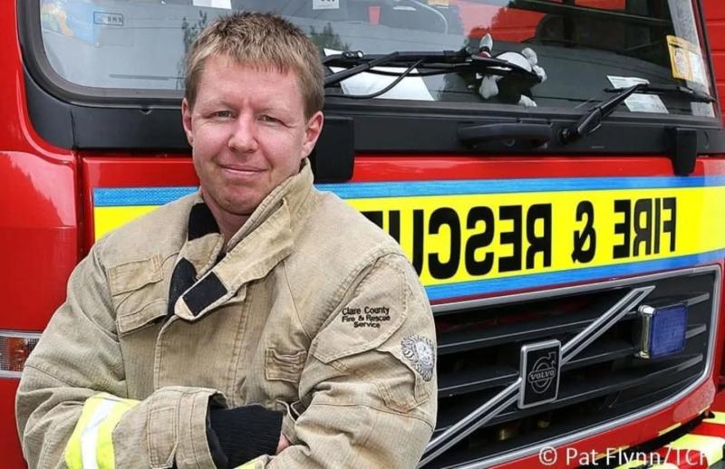 Clare fireman who died suddenly remembered as 'selfless and kind' at Funeral Mass 