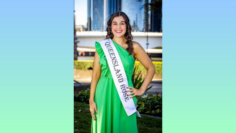 This year's Queensland Rose proudly flies the Limerick colours