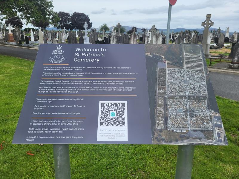 Dundalk receives worldwide attention through St Patrick’s Cemetery website