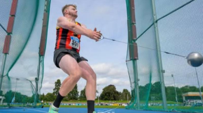 PICTURE: Tipperary athlete defends hammer throw title to claim fifth win in a row