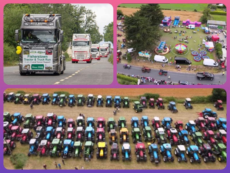 Laois tractor and truck run raises incredible money for cancer treatment