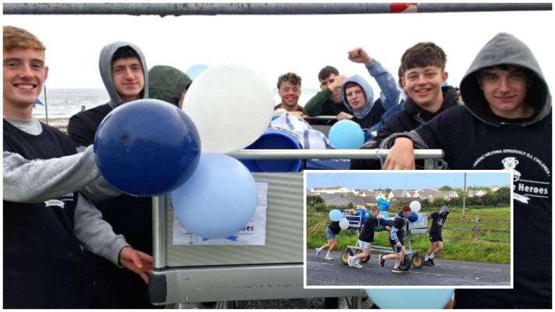 Donegal teen raises nearly &euro;10,000 with Bundoran to Mountcharles bed push