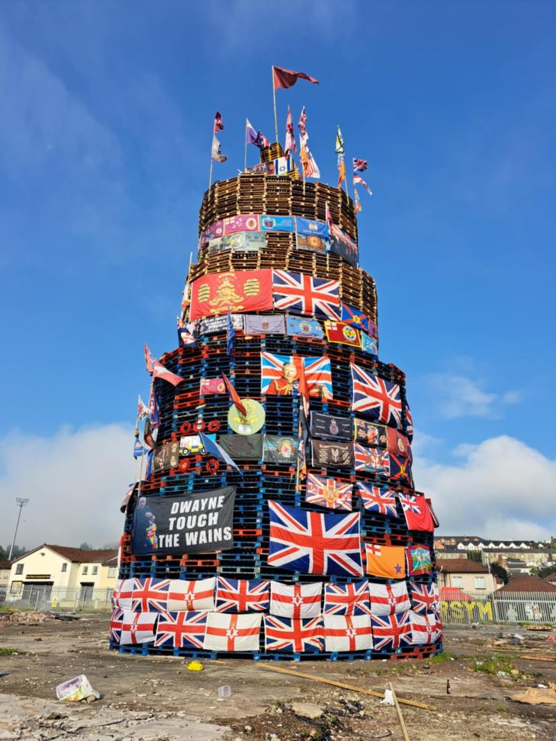 Foyle MLA calls for removal of items from Derry bonfires