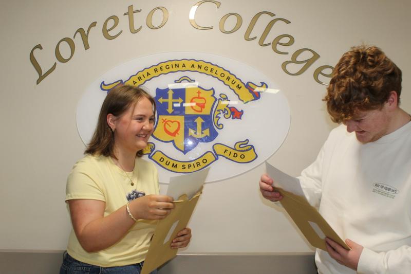 Loreto College students celebrate A Level and AS results day