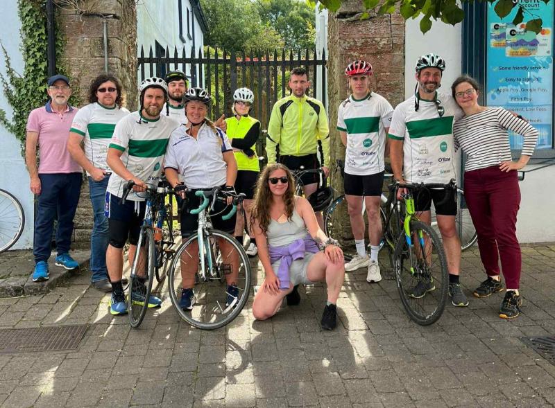 Laois farmer leads cross country cycle to promote regenerative farming