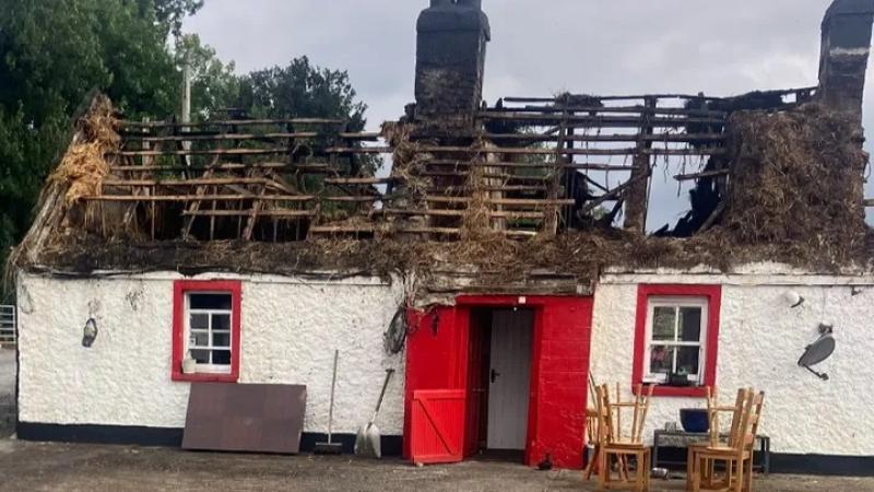 This home was destroyed by fire on August 17