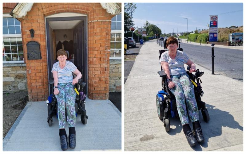 'I didn't feel safe' &ndash; Waterford wheelchair user and residents hail new footpath