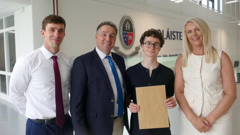 Limerick's BT Young Scientist of the Year winner scores maximum points in Leaving Certificate