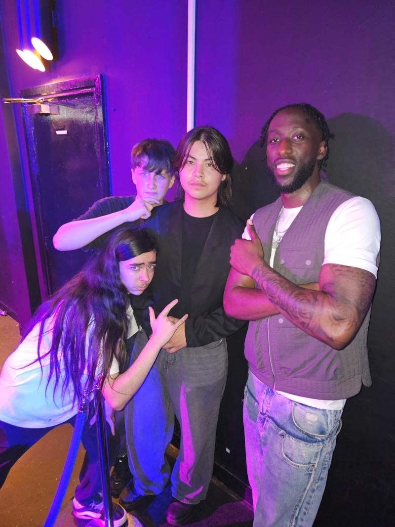 Rapper Sello inspires young people at two-day Derry music workshop