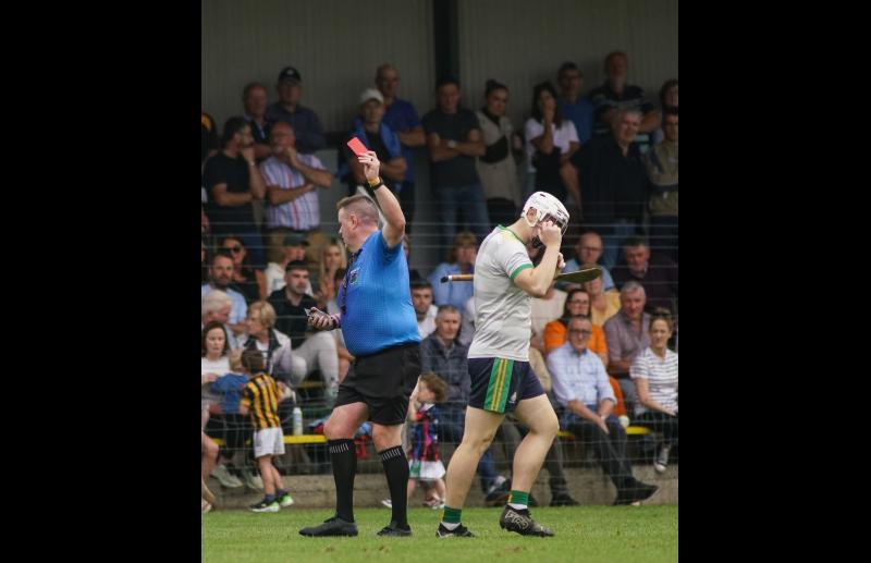 Three red cards late on as Upperchurch Drombane down Burgess in an ill-tempered affair