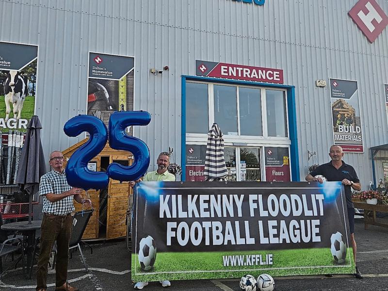 Silver celebrations in Kilkenny as Floodlit Football League turns 25